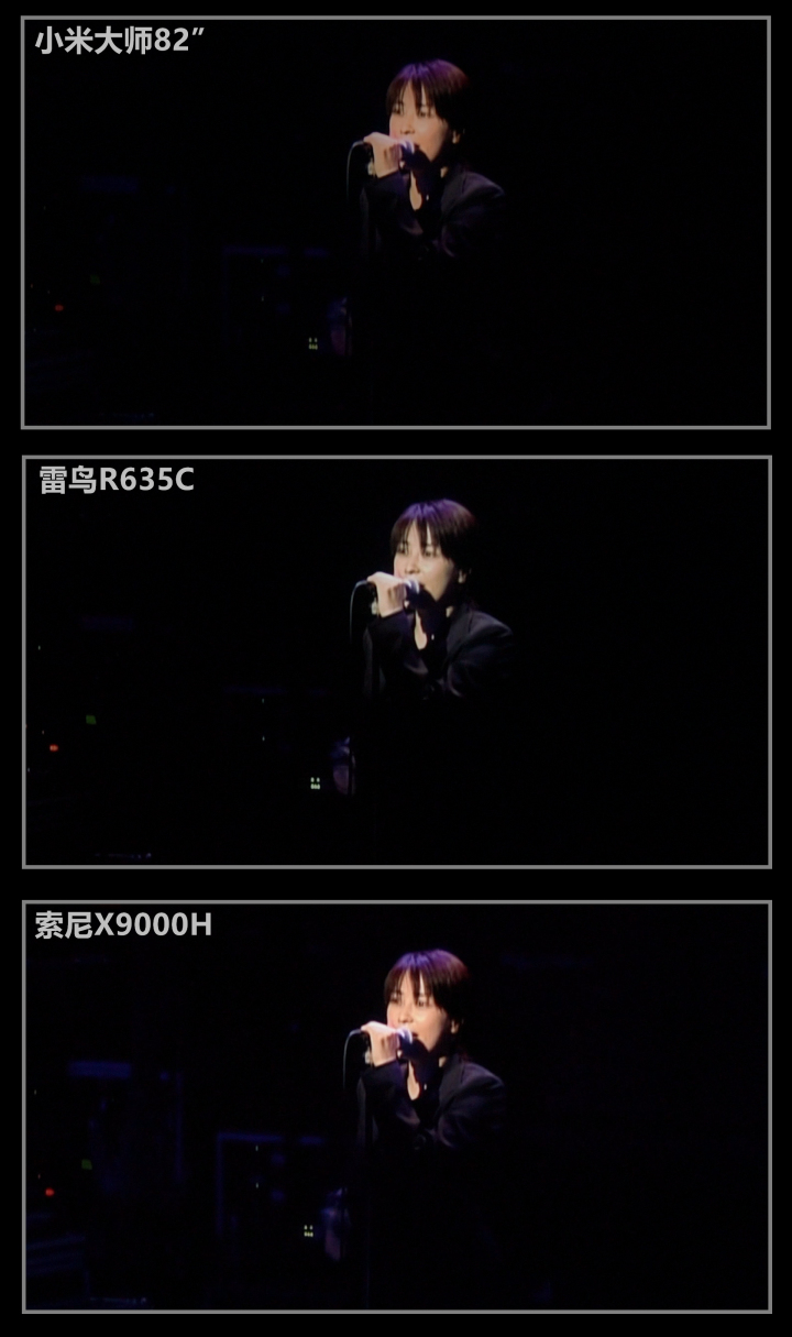 小米大师82PK索尼X9000H/雷鸟R635C全面评测