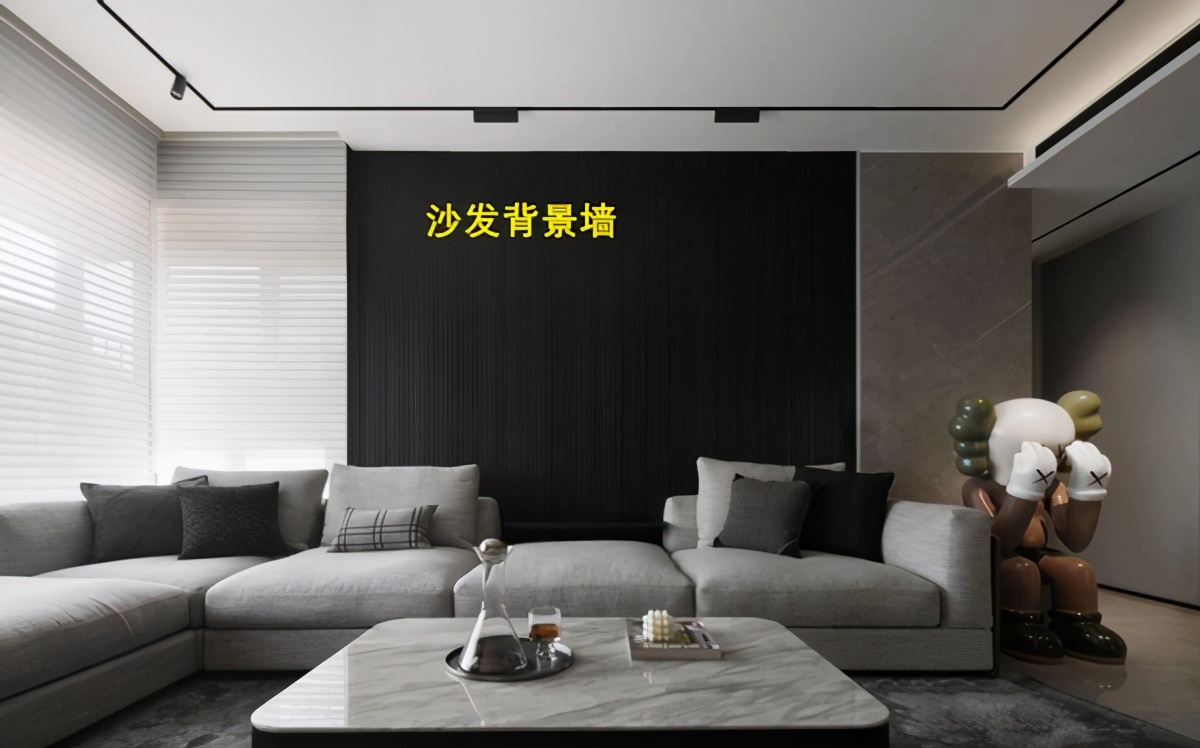 用护墙板做墙壁的效果图,大白墙不做吊顶造型