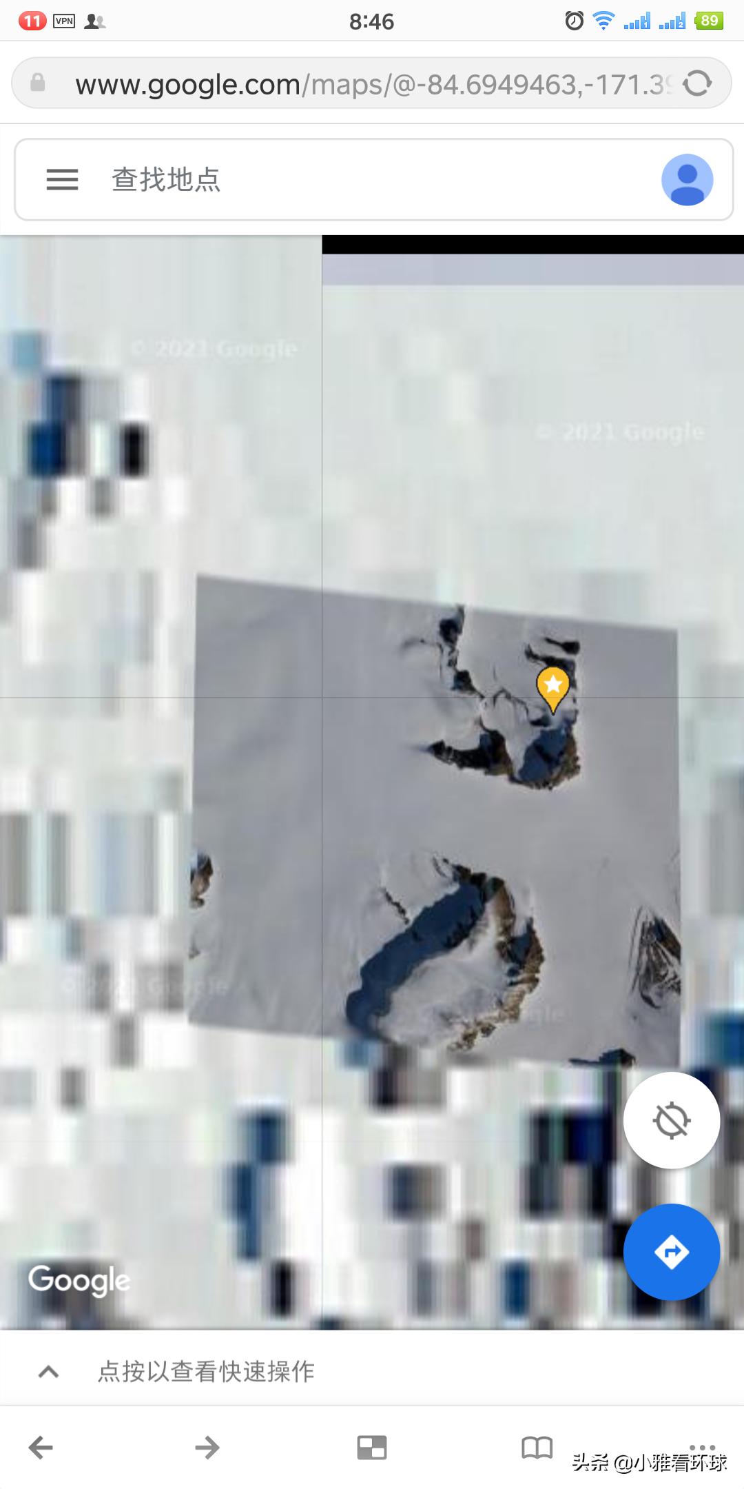 谷歌早期南极地图,谷歌地图南极洲神秘图案