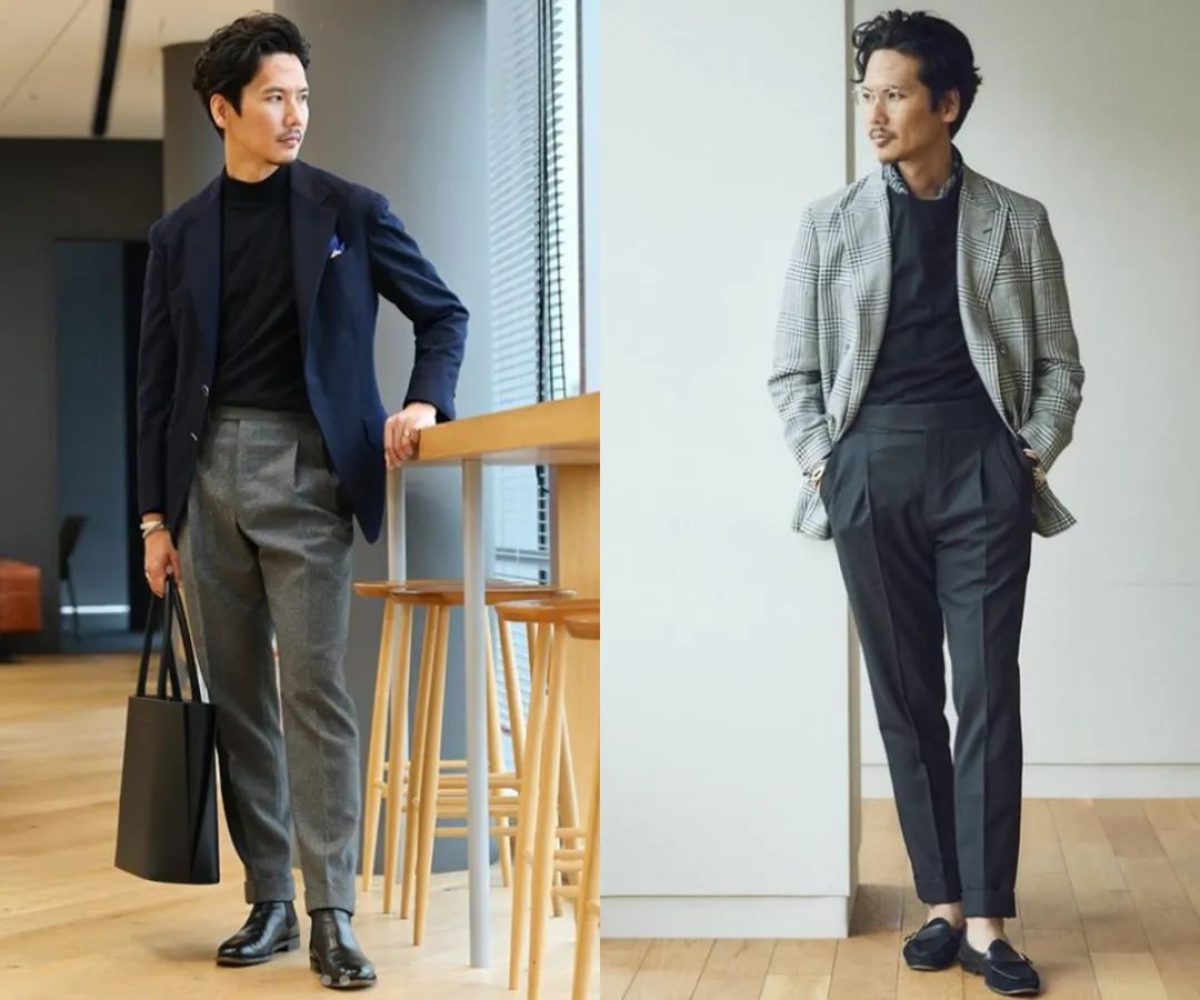 教西装穿搭的一个博主,亚洲人穿西装不好看