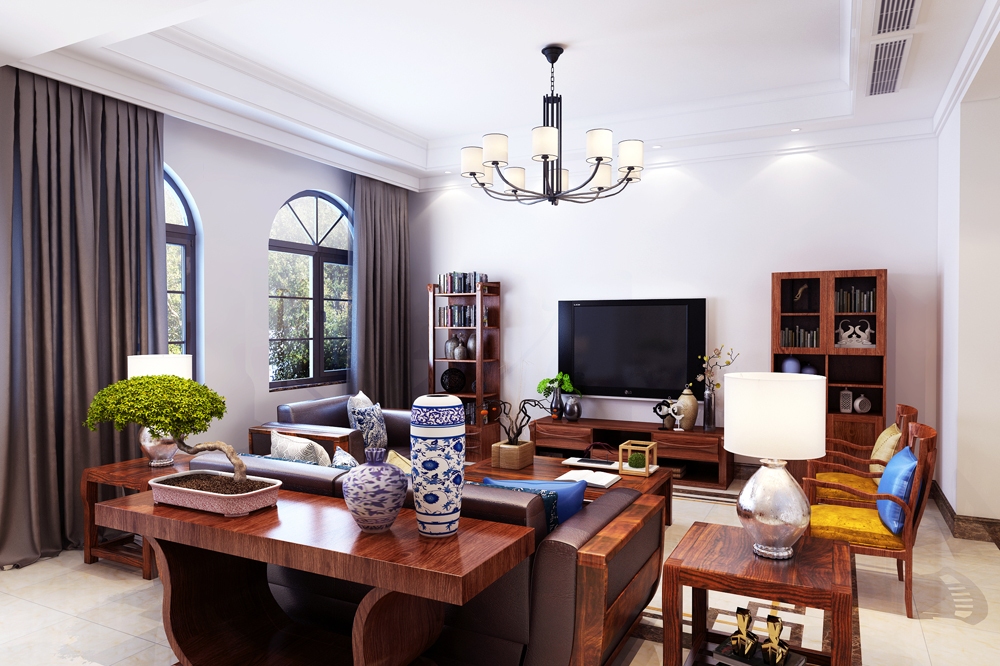 华雅花园新房装修,华雅花园d区108平装修