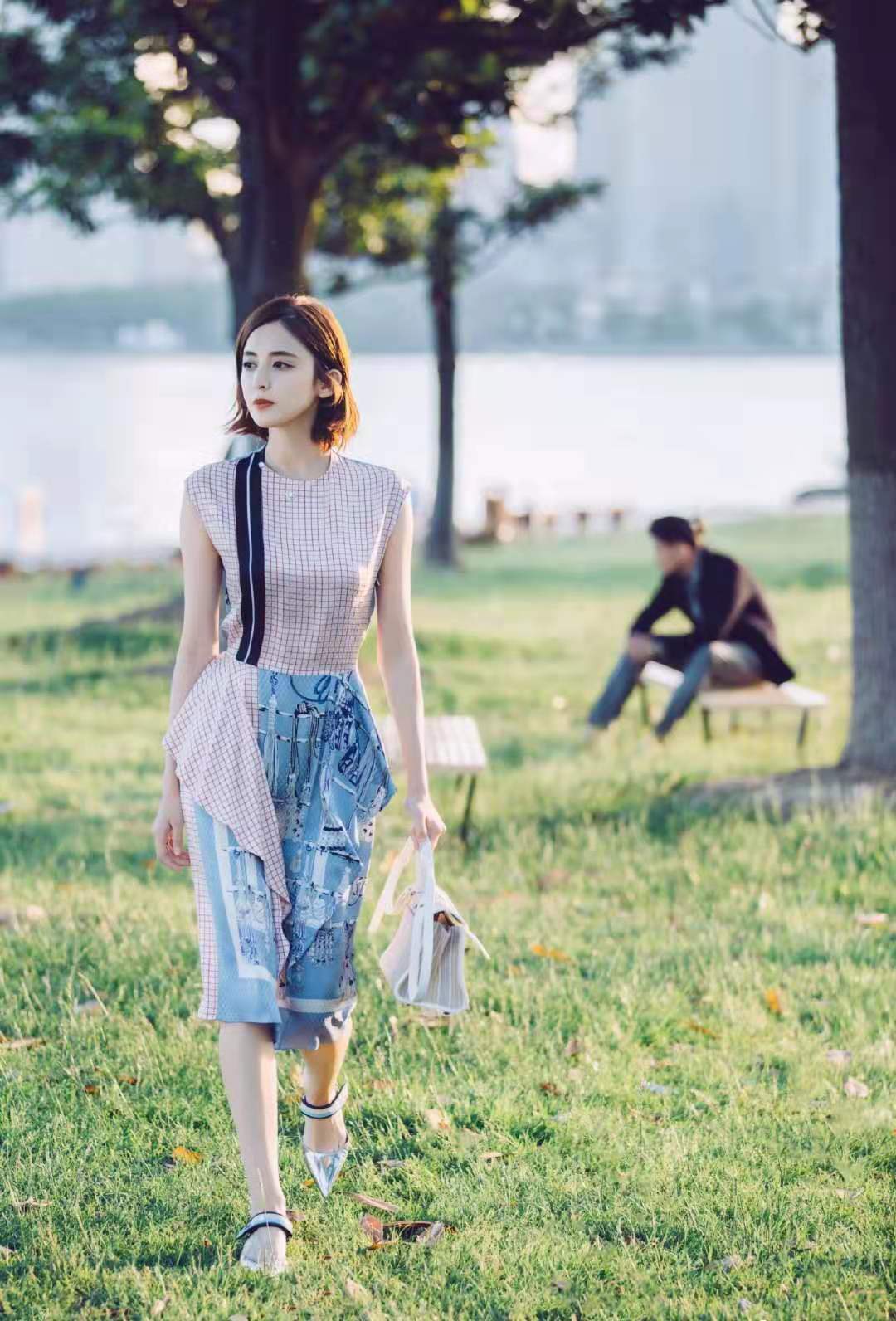 职场穿搭古力娜扎,娜扎换装全过程