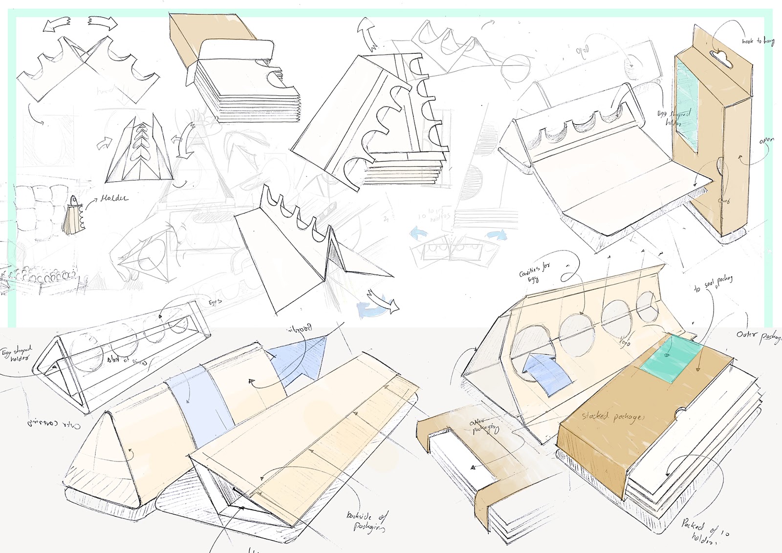 做鸡蛋包装盒要用什么,一张纸怎么包装盒子