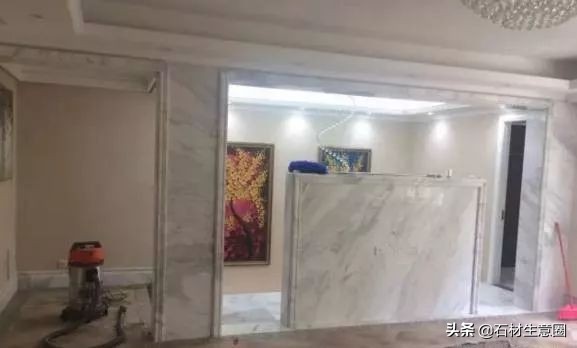 爵士白大理石纹背景,爵士白大理石地面配色效果图