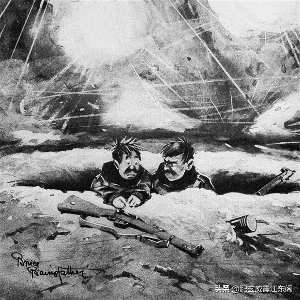 奇葩的停火，只因英德官兵想苟延残喘，不料造成圣诞节休战的由来