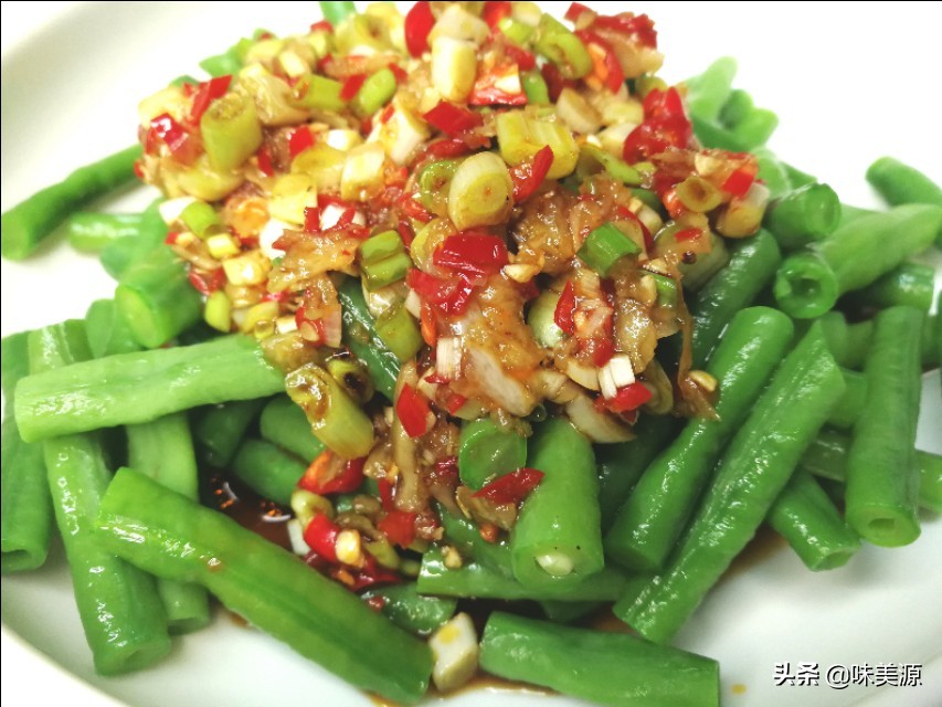 凉拌豇豆川菜最美家常菜,清淡凉拌豇豆的做法