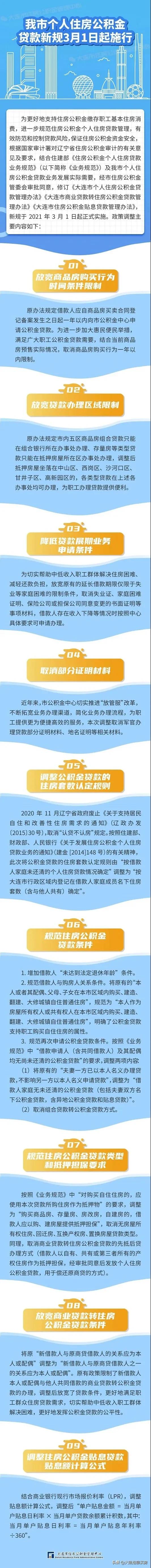 公积金新政影响以前的贷款吗,大连公积金新政什么时候实施