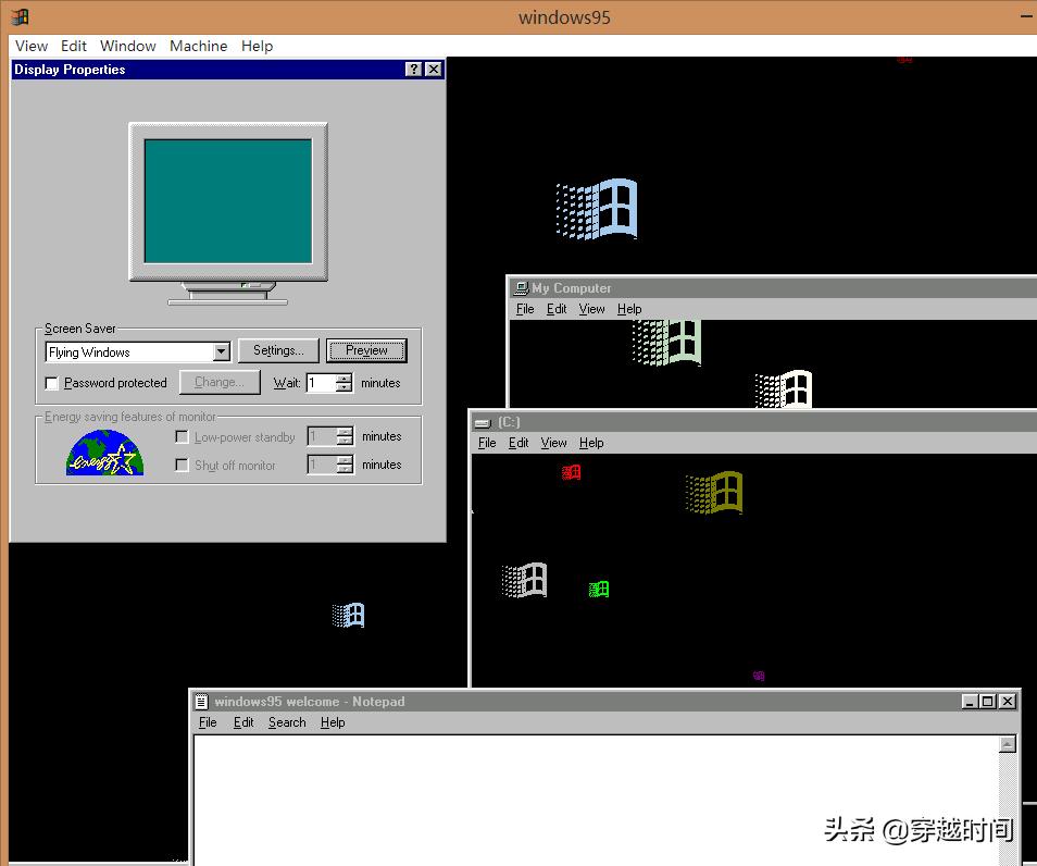 windows95桌面游戏,windows95创作的开机音乐