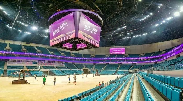 西安浐灞生态区奥体中心,西安奥体中心最新图