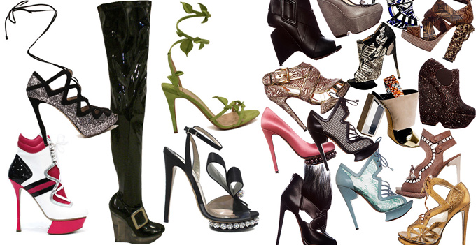 时尚鞋履各种不同类型的牌子,来自巴黎的古老经典鞋履品牌