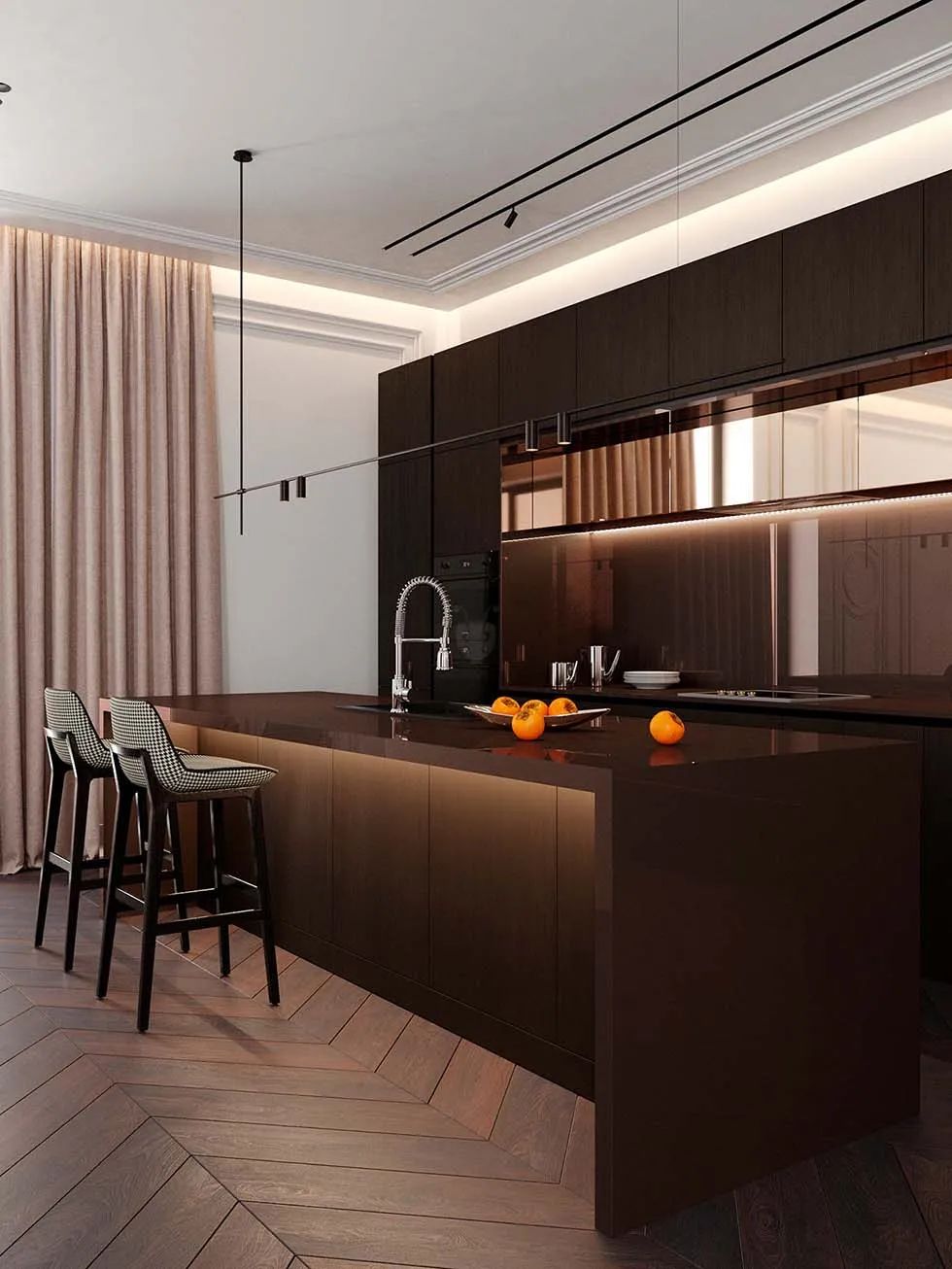 轻熟系（香槟金+烟熏木）|诠释高级的知性