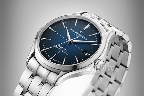 名士克里顿白盘男士腕表,名士克里顿baumatic价格