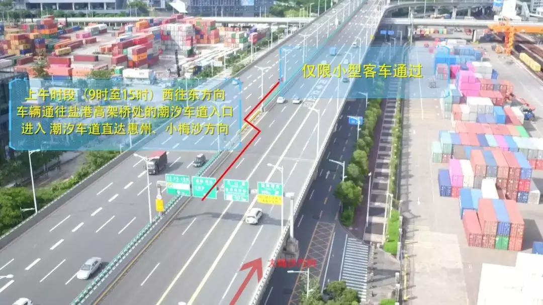 高速潮汐车道开通,全国首条自动化潮汐车道