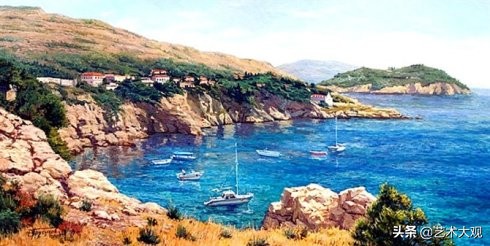 最美的俄罗斯风景油画作品欣赏,寂静粗犷的俄罗斯风景油画欣赏