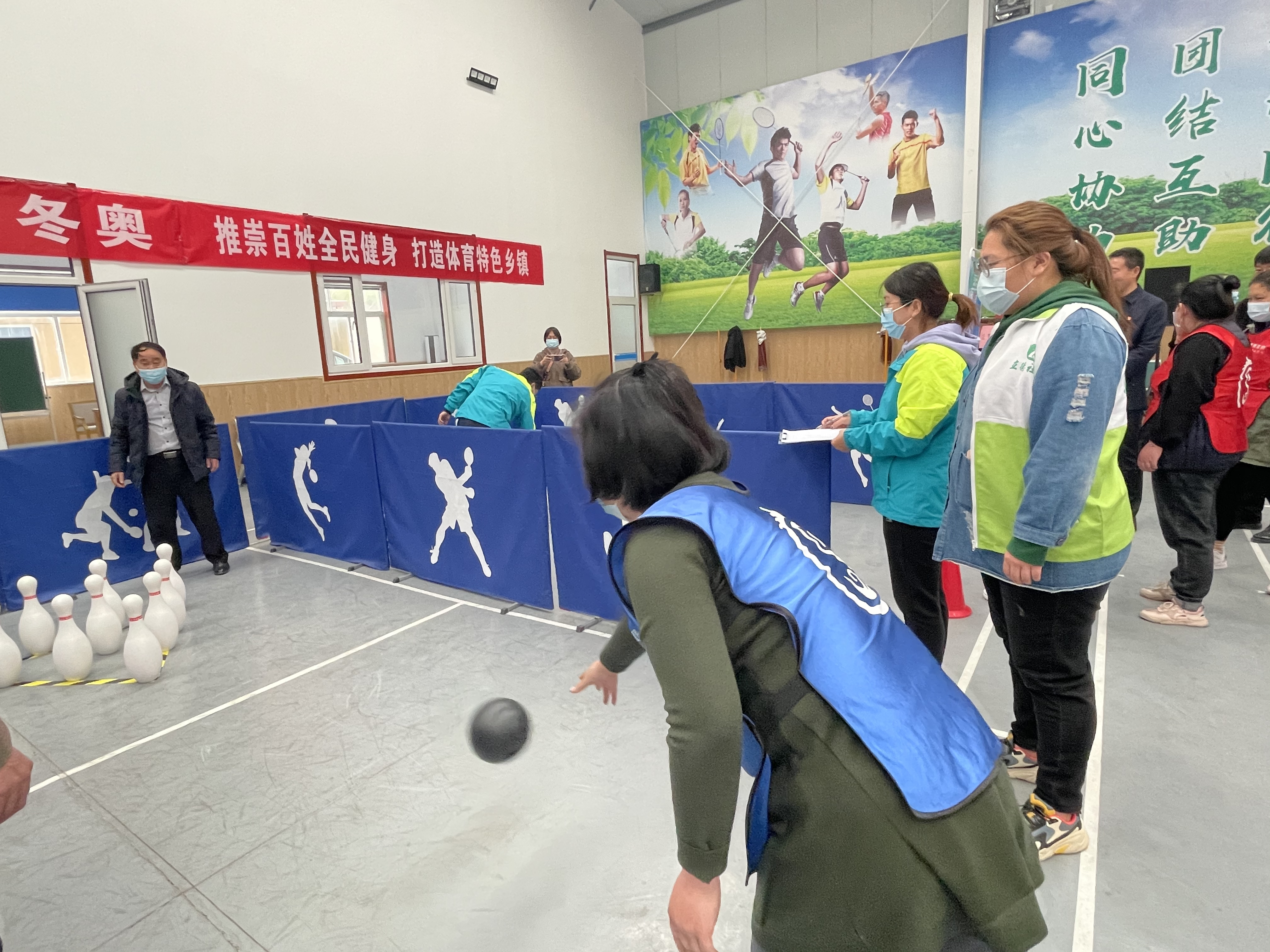 挥洒汗水展风采，顺义区仁和镇举办第八届残疾人趣味运动会