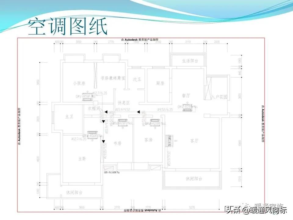 中央空调设计图纸都有哪些图例呢,中央空调的五个模式图解