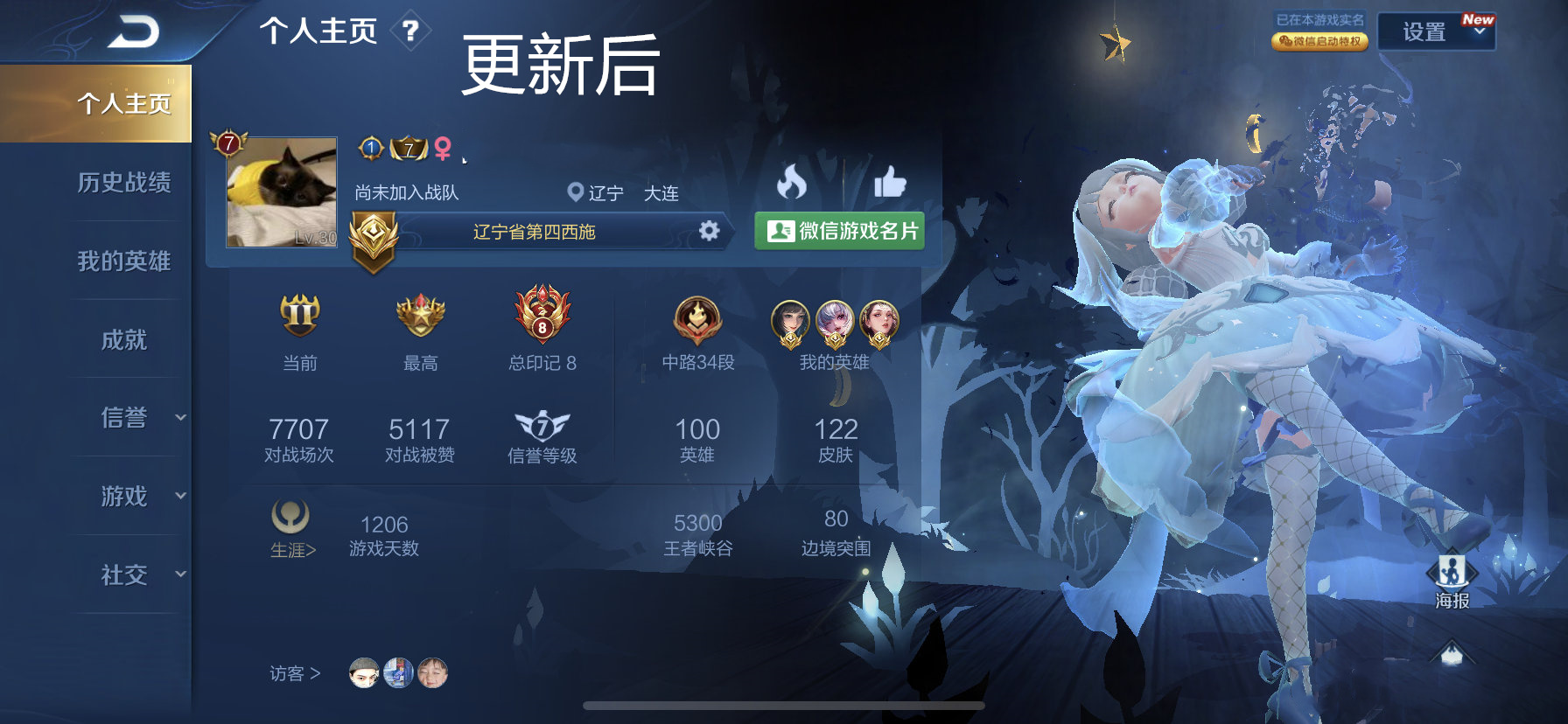 王者荣耀设置隐私场次,王者荣耀排位场次隐私怎么开