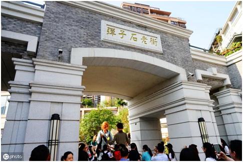 弹子石老街好耍的地方,山城夜景弹子石老街