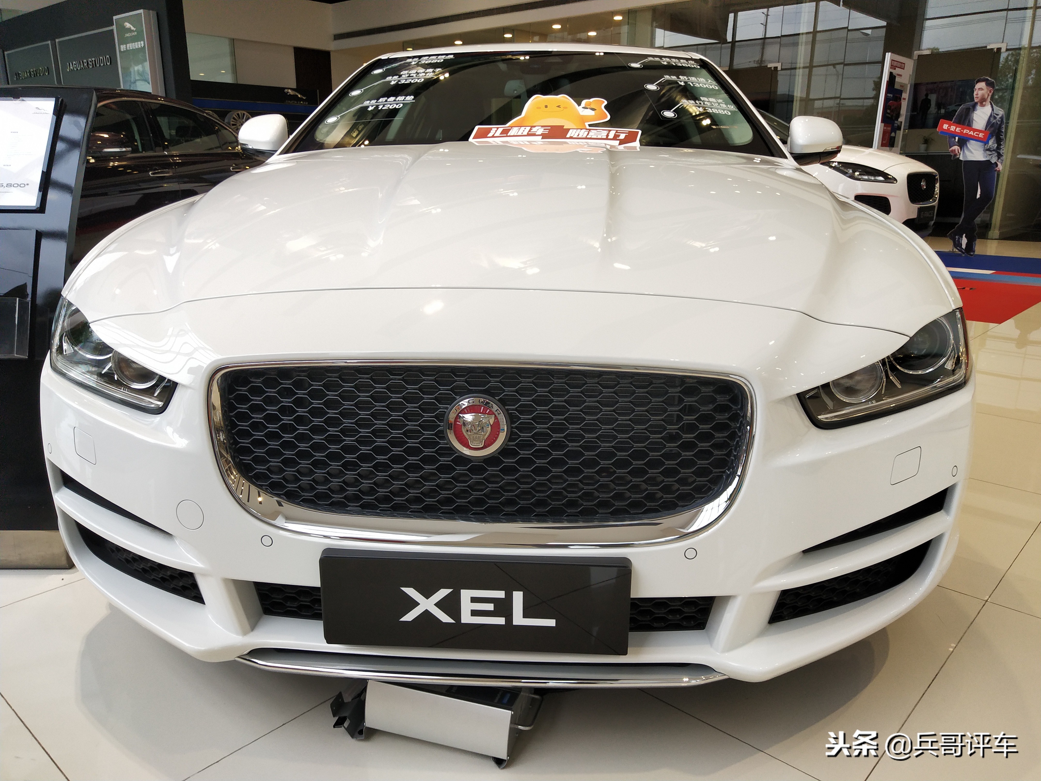 捷豹xel3.0t试驾评测,xel和3系对比评测