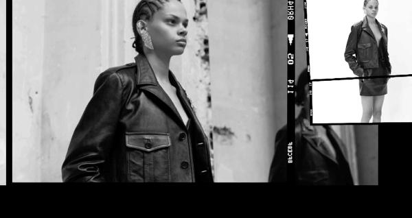 今秋皮衣这样穿又酷又美,早秋皮衣短款酷飒