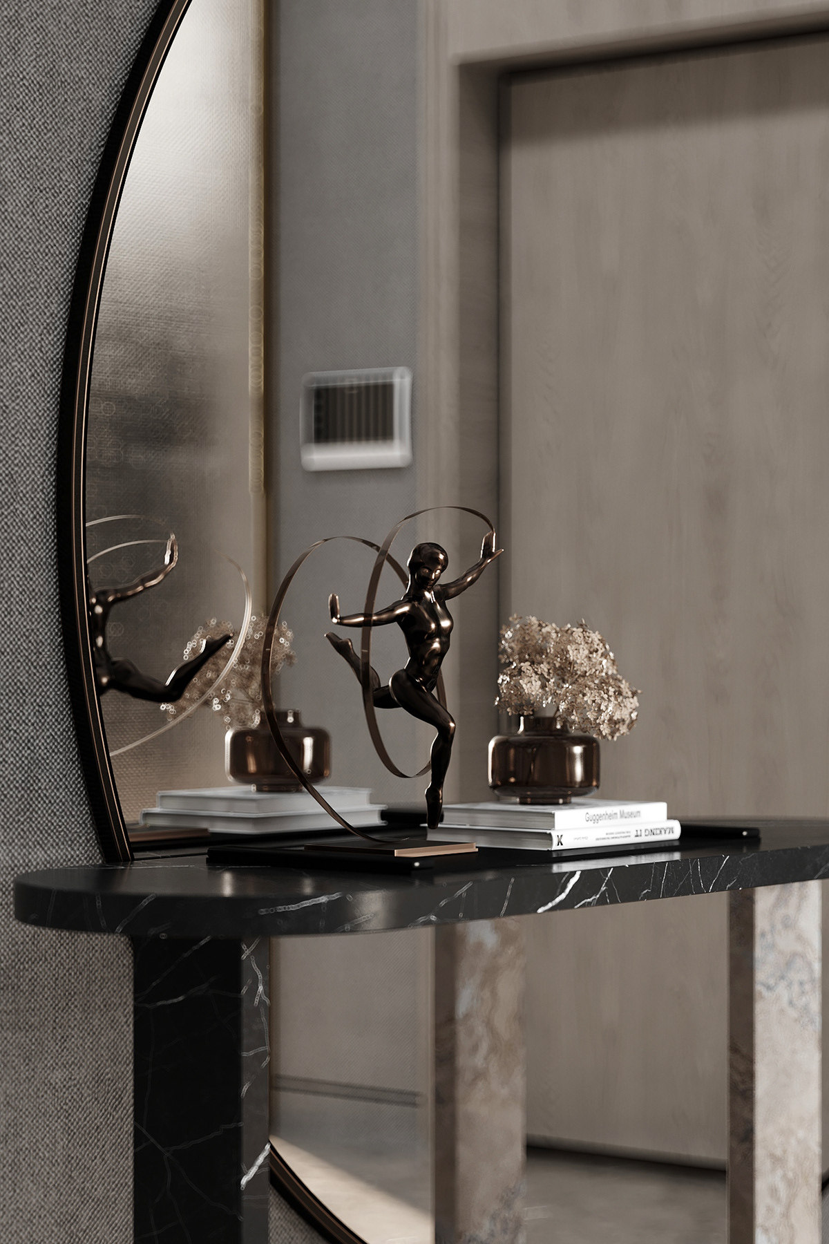 轻奢风格干净的空间,轻奢原木风装修高级感