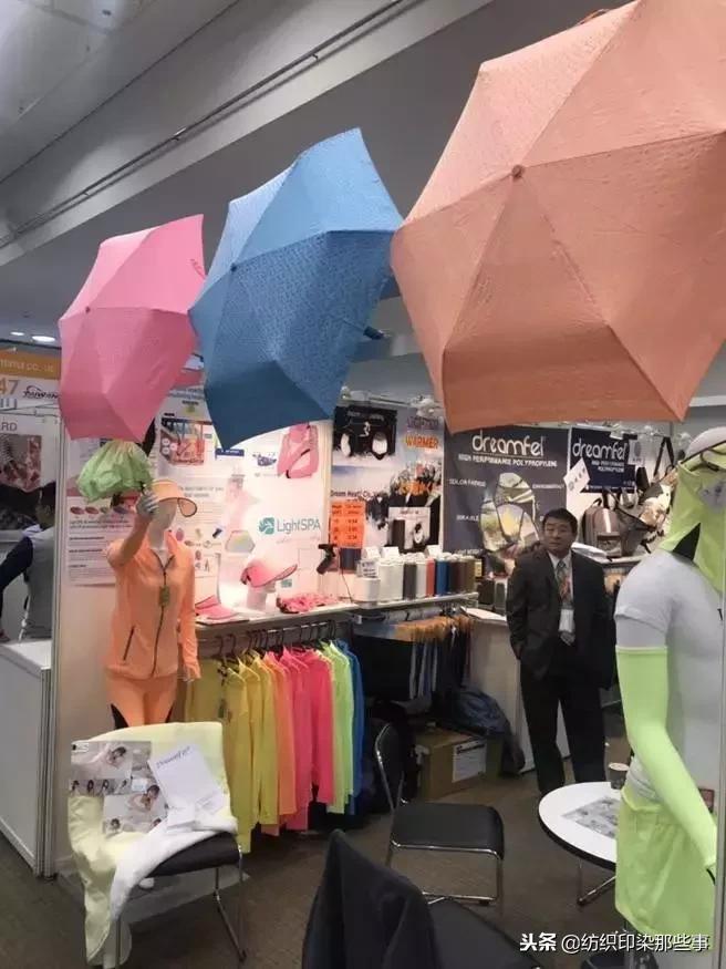 越晒越白的布料：台湾专利在日本纺织界引发瞩目，当场下订单