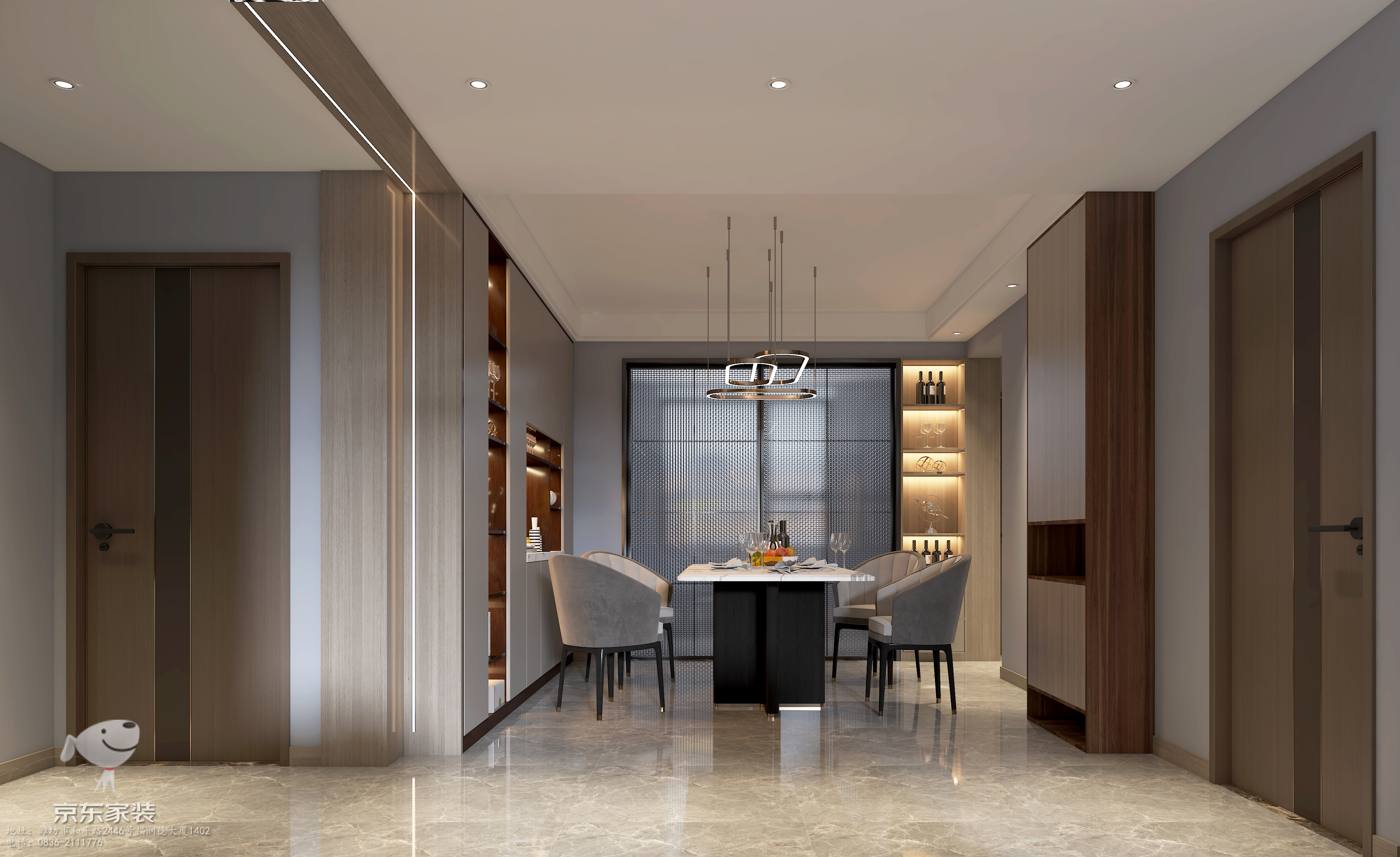 京东居家装修温州龙湾,京东装修样板房