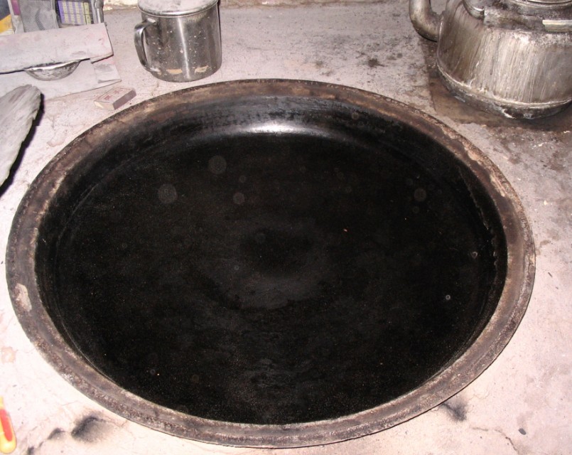 锅饼甜口味,晚餐锅饼