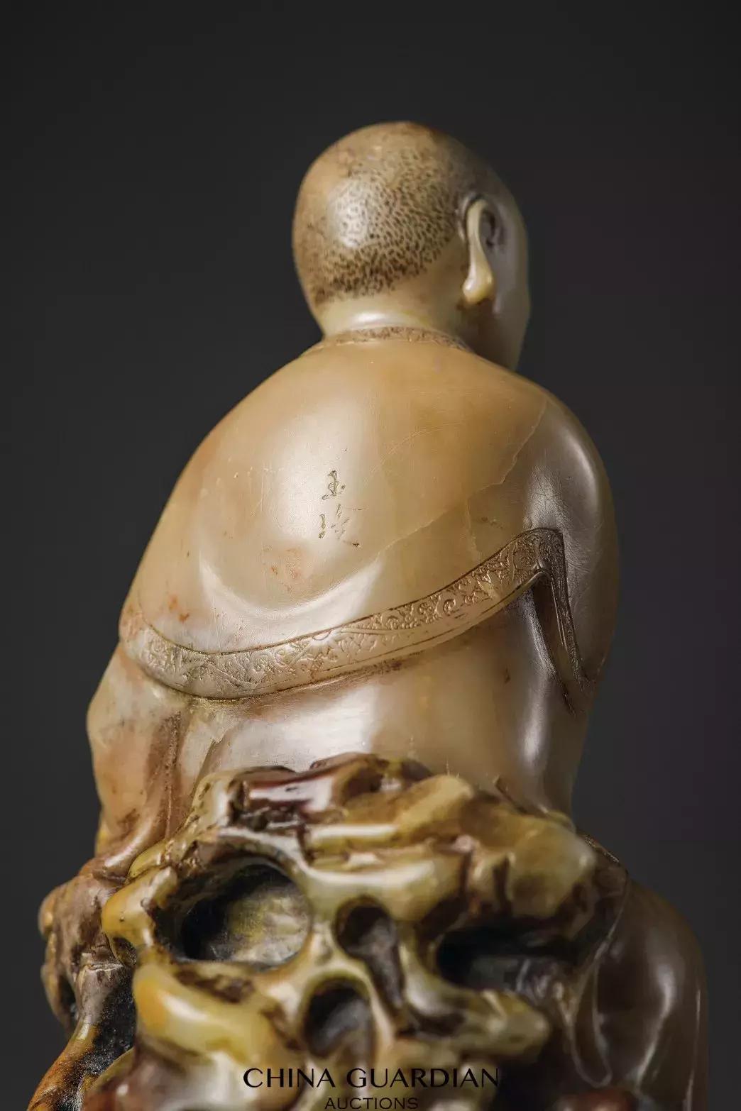 中国嘉德拍卖寿山石雕罗汉纪录,寿山石雕件收藏鉴赏