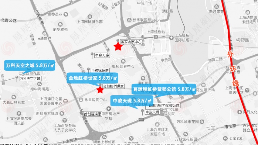 金地虹桥世家价格,金地虹桥世家二手房