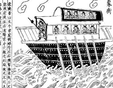 不仅有撞击和火攻，还有炮车和“水雷”，三国水战远比想象的精彩