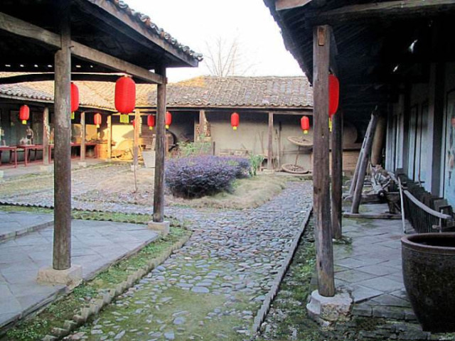 皖南泾县古村,宣城市徽派古村