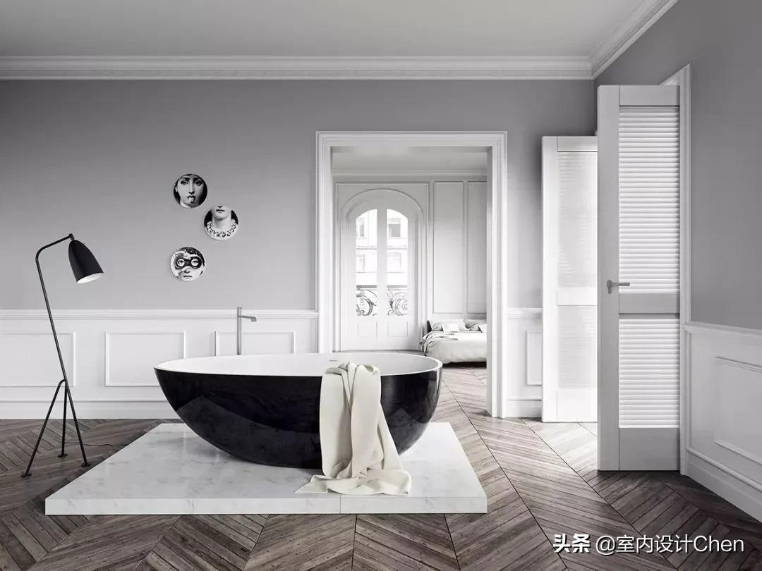 主卧室要装浴缸应该怎么设计,家用浴缸设计