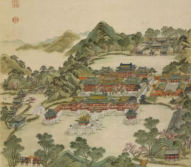 圆明园的惊艳,圆明园辉煌时的美丽景象