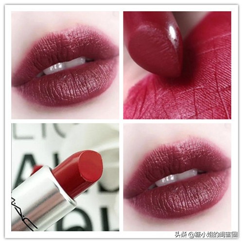 mac口红rubywoo和迪奥999哑光,mac口红子弹头小辣椒chili602