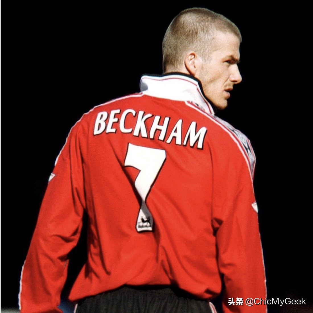 贝克汉姆现在什么发型图片,贝克汉姆和儿子的照片