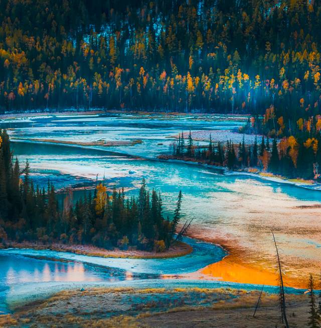 阿勒泰秋季旅行,新疆旅行阿勒泰秋天