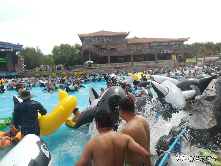 抚顺热高乐园和巴厘岛水世界,热高乐园巴厘岛水世界滑梯游玩