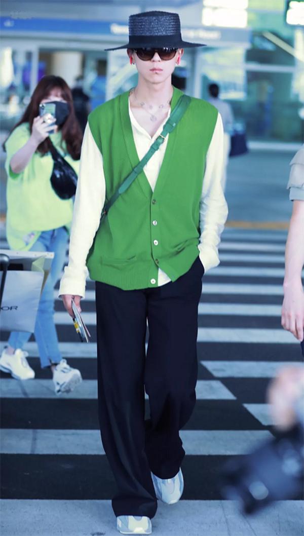 牛油果绿外套男怎么搭配,牛油果绿衬衣搭配少年感