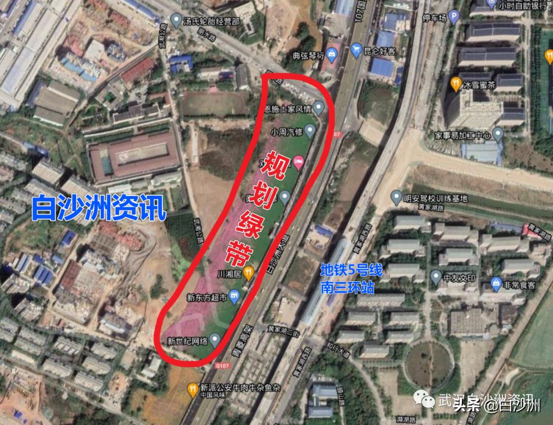 白沙洲绿地最新规划图,白沙洲丽水路规划图