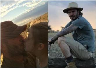 贝克汉姆维多利亚亲吻照,大卫贝克汉姆亲吻丽贝卡图片