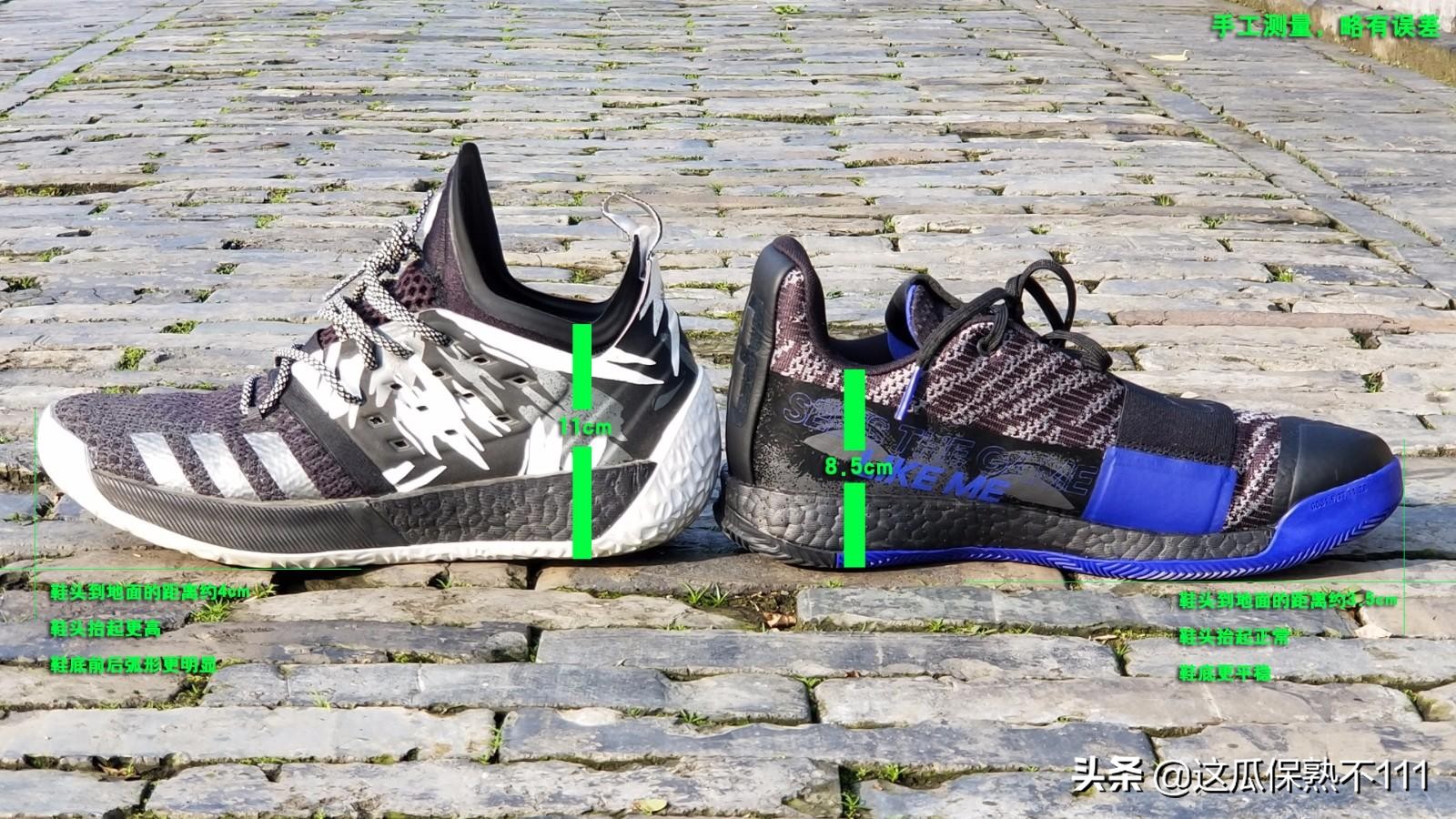 篮球鞋实战测评哈登三,哈登实战性能最好的篮球鞋