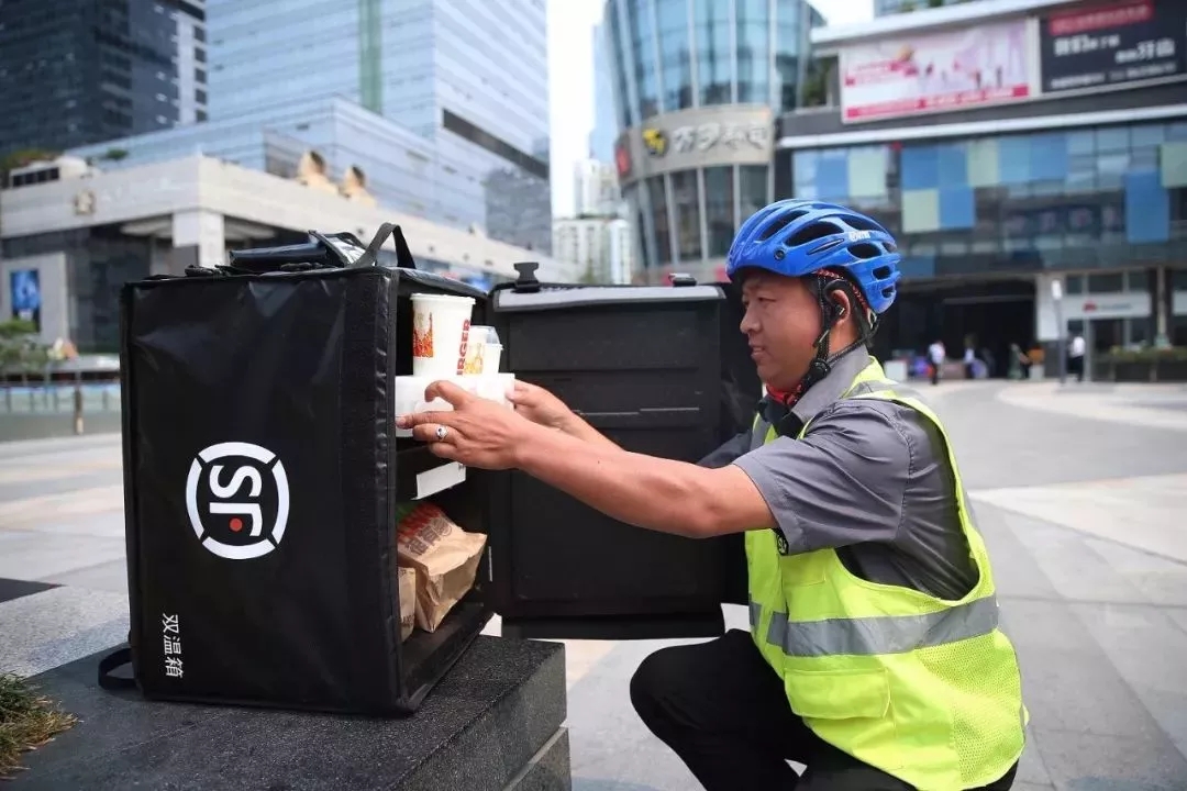 顺丰送美团外卖,顺丰外卖可以跟饿了么一起跑吗
