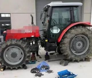 拖拉机断腰器做法,迪尔拖拉机断腰