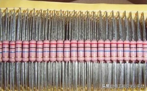 电工电阻色环表,怎样最快识别色环电阻左右顺序