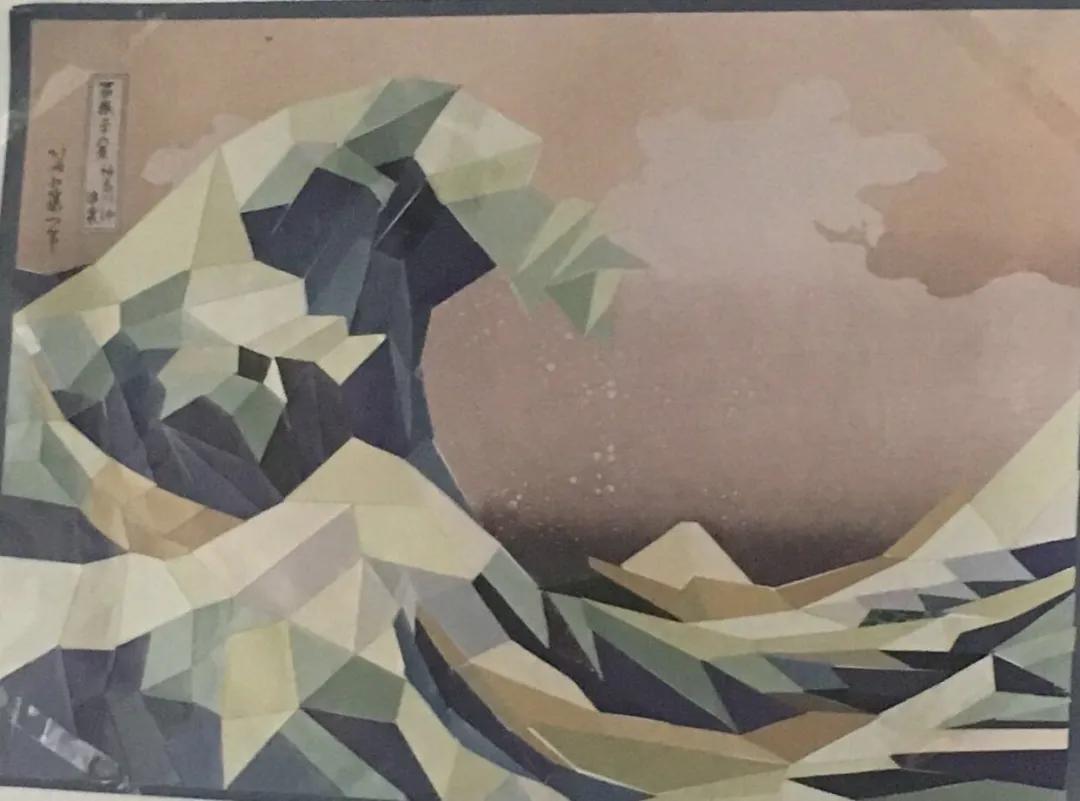 拼贴画美术作品,好看的拼贴画