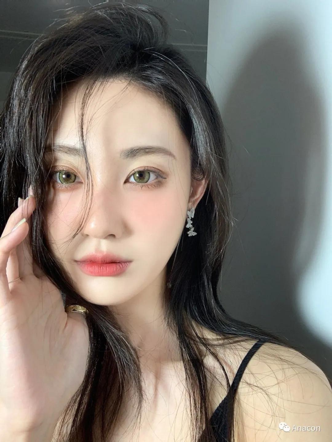 年抛美瞳大直径推荐店铺,moonenleen美瞳银霜灰