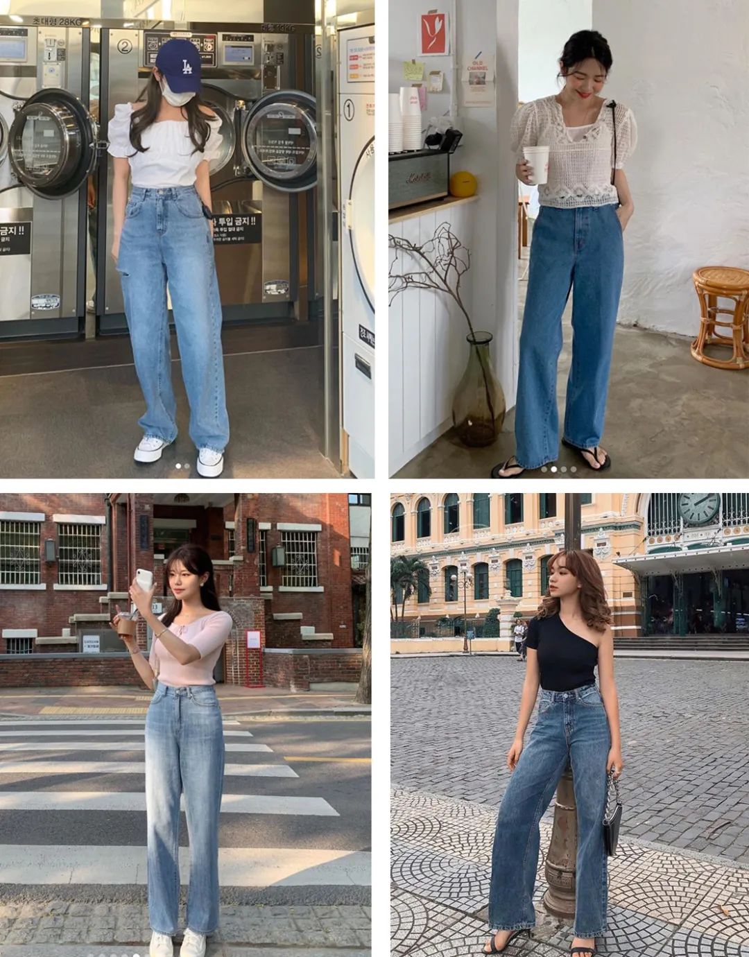 老爹裤的搭配才时髦,老爹裤让你显瘦又时髦