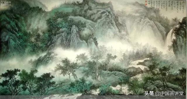张利国画山水画欣赏,张富君山水画新作品图片