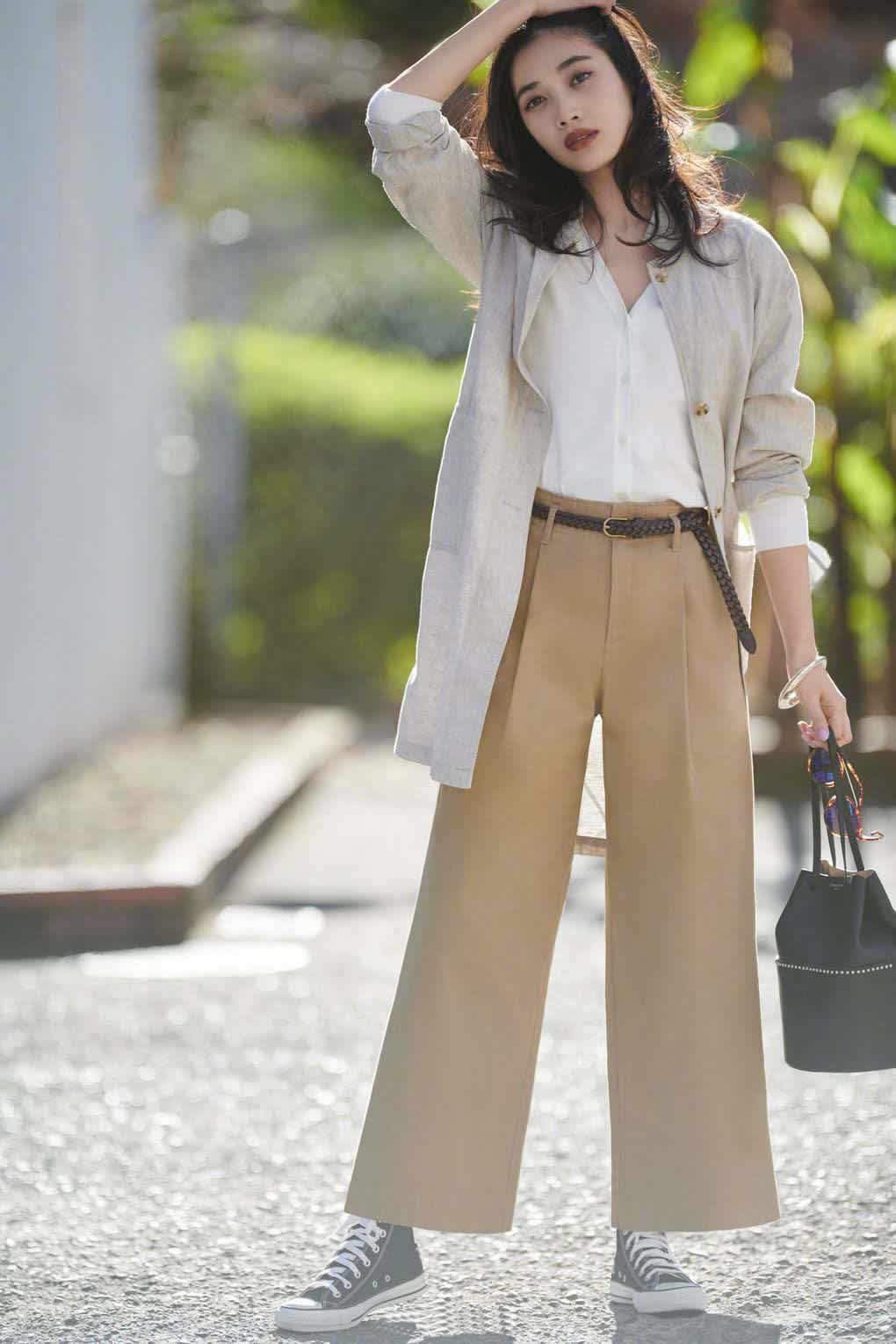 怎么避免有垂吊感的阔腿裤,阔腿裤如何避免拖沓